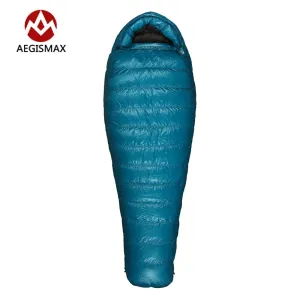 -5 Cool Sleeping Outdoor AEGISMAX Sleeping Bag to Camping new Bags Degree Goose Down -8 Mummy 2017 arrival Efficient delivery M3 800FP Verified transactions