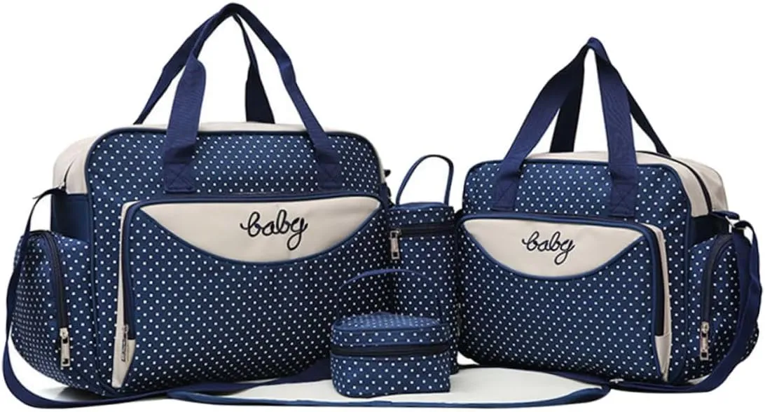 1 Set 5pcs Mommy Tote Bag for Women Large Capacity Tote Bag Handbags for Mommy