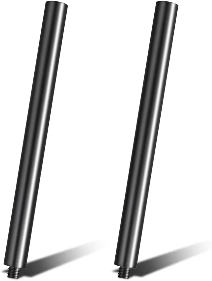 17 Inch Extended Speaker Pole Mount for Subwoofer M20 Threaded and 35mm Mount Speaker Poles Load Capacity 66LBS