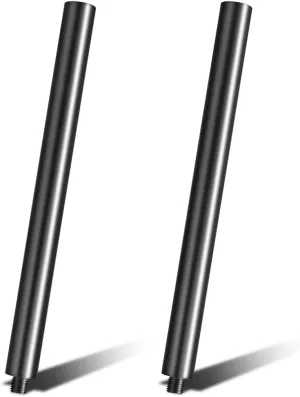 17 Inch Extended Speaker Pole Mount for Subwoofer M20 Threaded and 35mm Mount Speaker Poles Load Capacity 66LBS