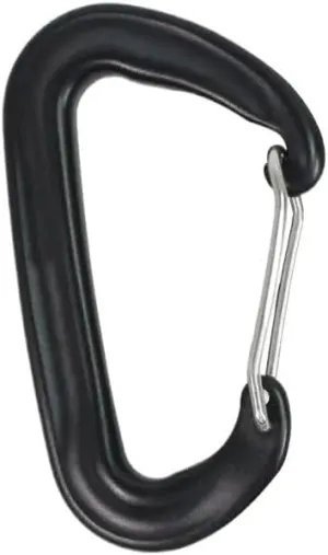 1PC Durable 12KN D Carabiner Key Aluminum Wire Gate Spring Clip Locking Backpack Hammock Camping Hiking Carabiner