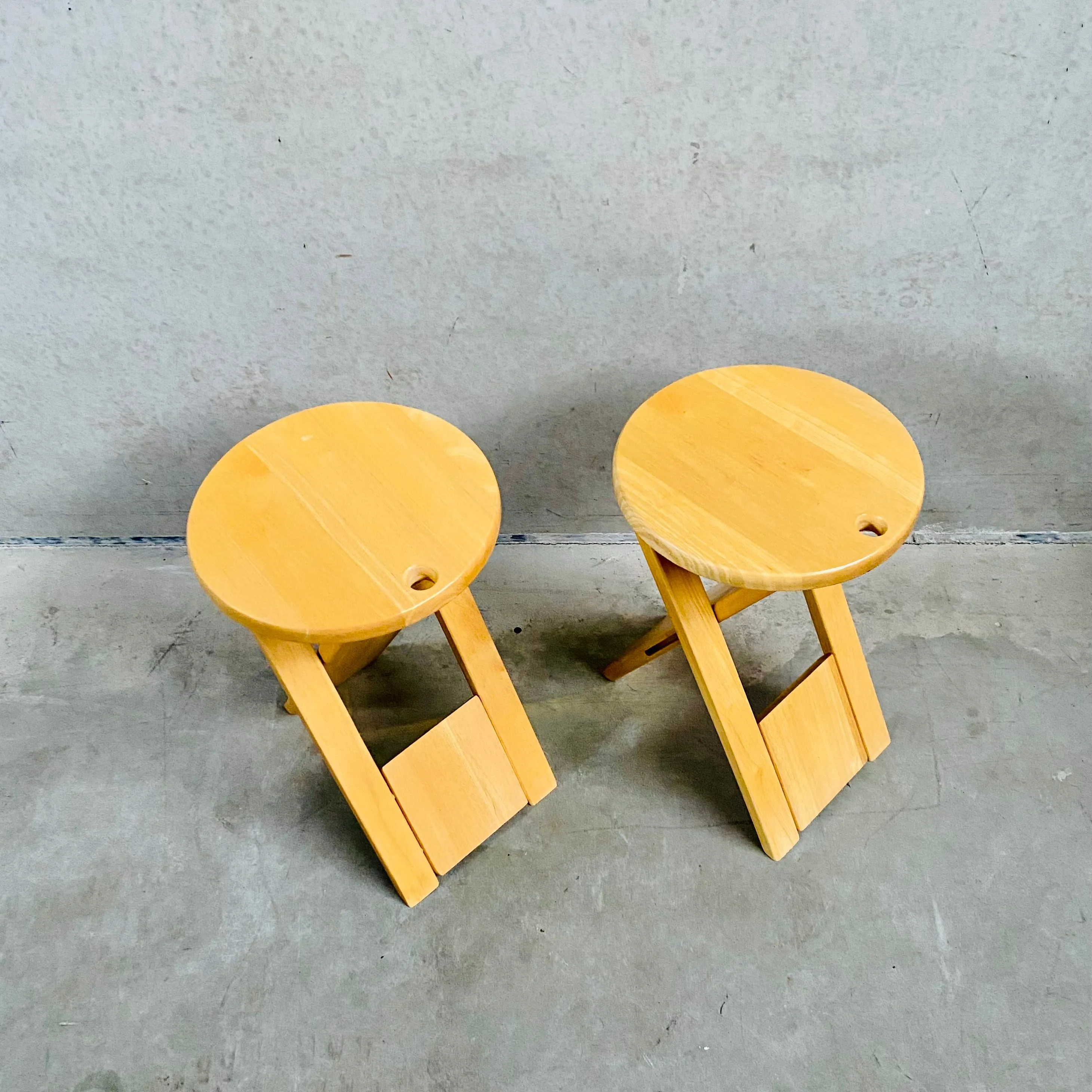 2 Folding Chairs SUZY by Adrian Reed for Princes Design Works, United Kingdom 1980