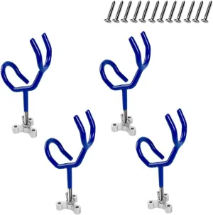 20 Degree Boat Fishing Rod Holder PVC Coated Steel Wire Pole Holders for Boats Anglers