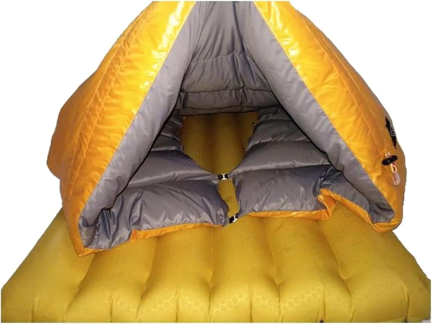 20D Hammock Underquilt White Duck Down Mummy Sleeping Bag Blanket Mat for Camping and Backpacking