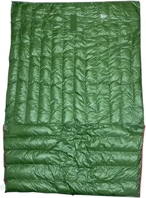 20D Hammock Underquilt White Duck Down Mummy Sleeping Bag Blanket Mat for Camping and Backpacking