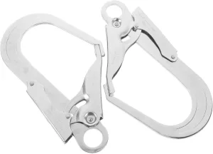 2pcs Heavy Duty Carabiner Hook for Climbing Mountaineering and Durable Safety Clip with Strong Load Bearing Capacity