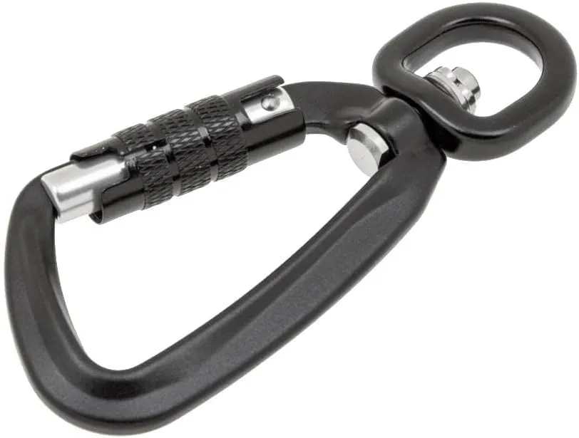 2pcs Outdoor Auto Self Locking Carabiner Keychain Climb Backpack Hook, 4pcs