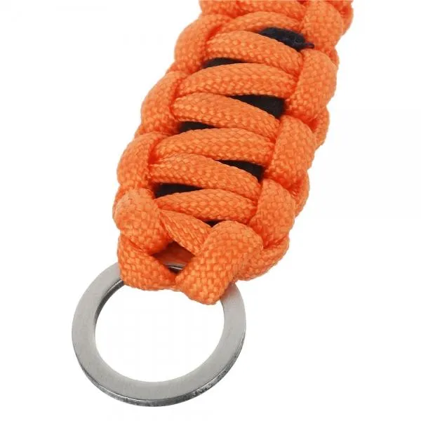 3-in-1 Outdoor Military-Spec Parachute Rope Bracelet - Orange