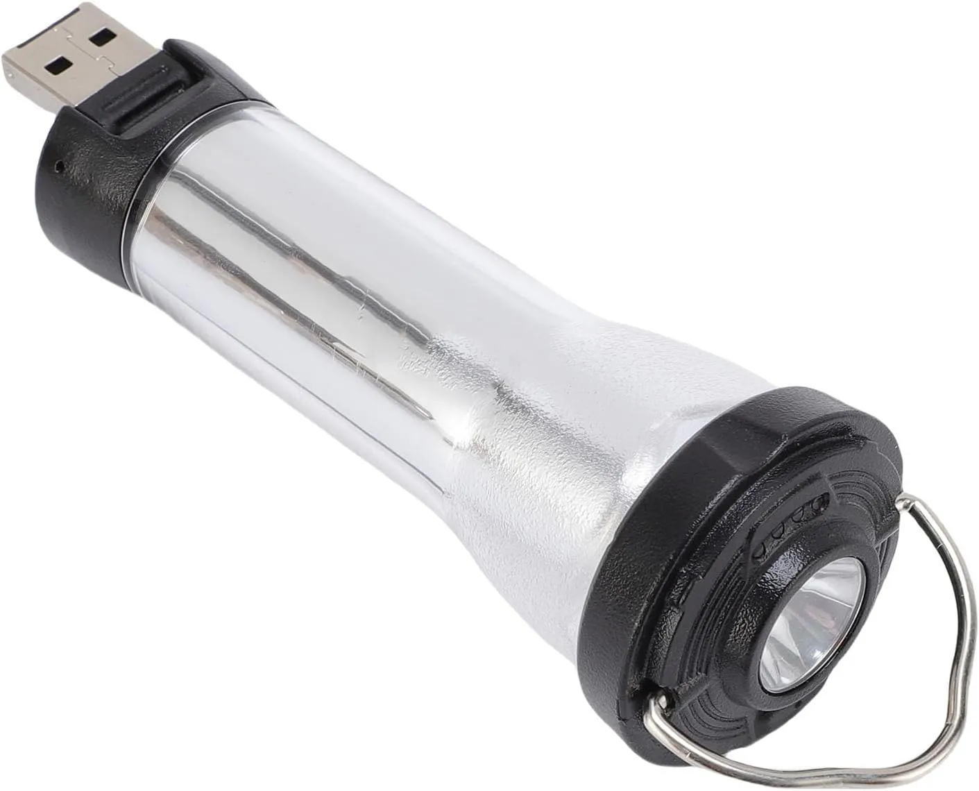 3 Modes Camping Lantern, Stepless Dimmable Lamp with Magnetic Base, 1/4in Interface IPX4 Water Proof Flashlight