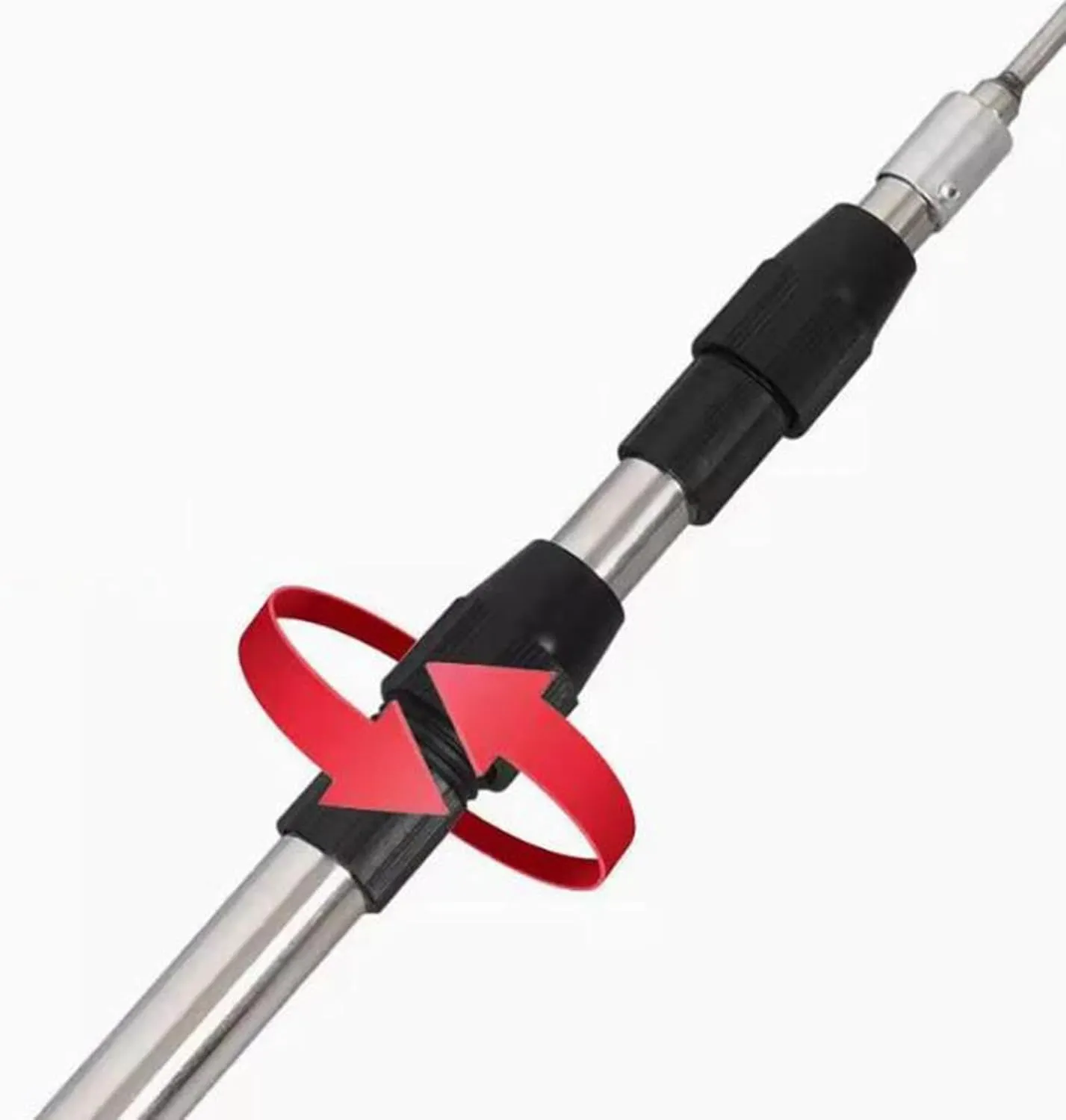 4Pcs Tarp Poles Replacement Universal Support Rods Tent Rods Telescoping Awning Poles for Awning Hiking Camping Porch Garden