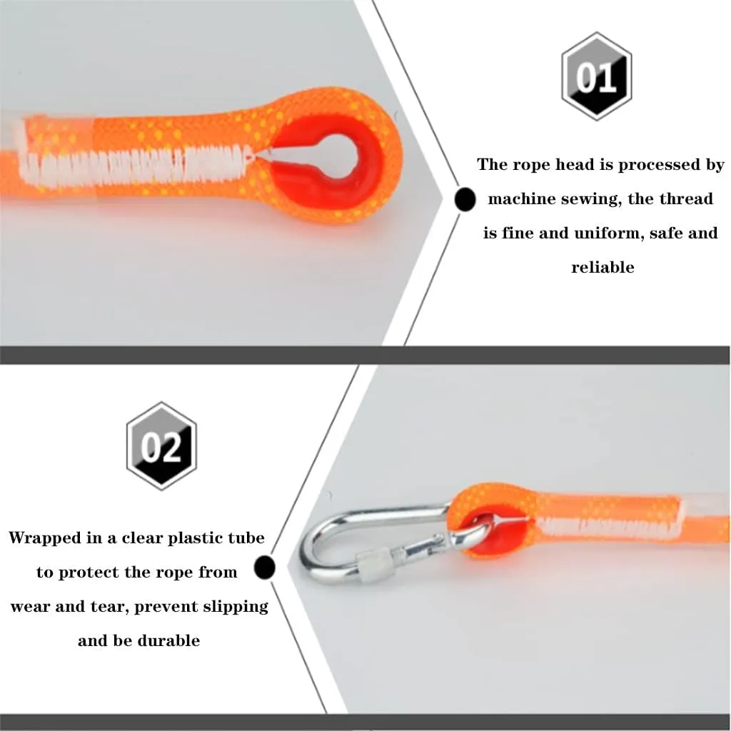8mm Escape Rope Outdoor Static Rescue Rope, Escape Rope, Ice Climbing Equipment, Fire Safety Rescue Rope 10~200M (Color : Red, Size : 8mm x 190m)