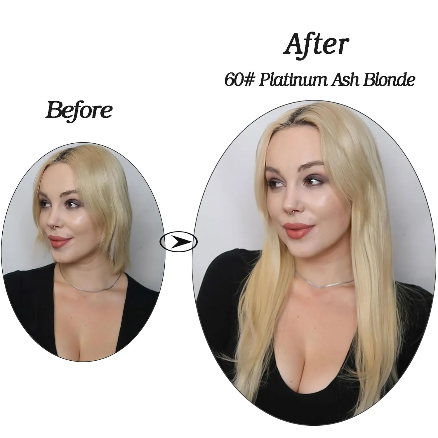 ABH AmazingBeauty Hair Blonde Tape in Extensions Human Hair Real Remi Glue in Skin Weft Tape Attached Invisible Seamless Reusable Tape ins Platinum Ash Blonde 50g 20pcs Color 60 20 Inch