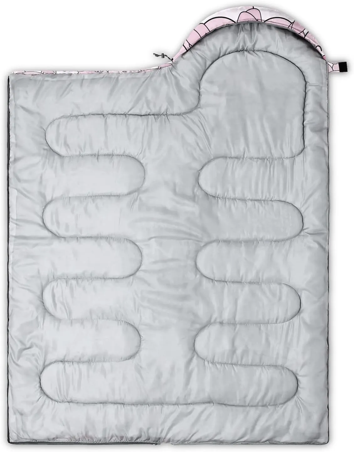 AILONEN Cartoon Camping Sleeping Bag for Boys Girls Adults,Lightweight & Waterproof,3 Season Warm & Cold Weather,Portable,Printed Sleeping Bag,Traveling,Camping,Hiking
