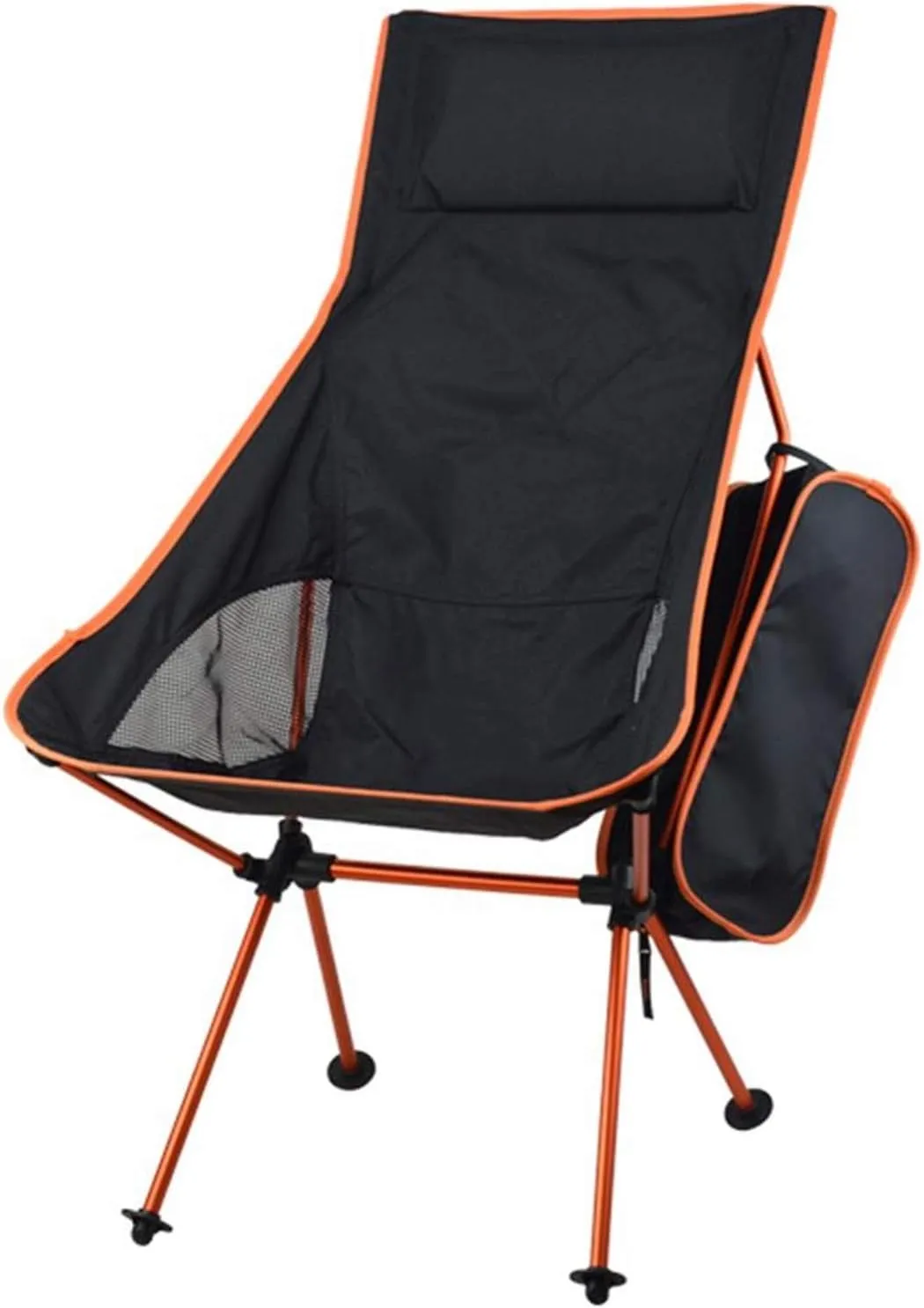 AISHANBAIHUODIAN Folding Fishing Chair Backrest Beach Chairs Lightweight Camping Hiking Seat Garden Ultralight Office Home Furniture BBQ Stool (Color : Bearing 100 kg)