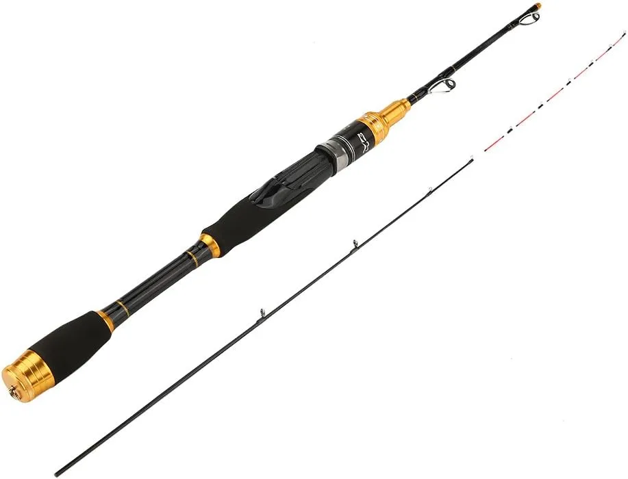 Alomejor Telescopic Fishing Rod Fishing Pole Rods Portable Fishing Rod for Fishing Saltwater Freshwater