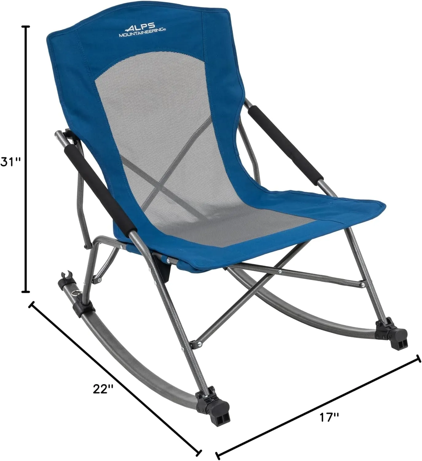 ALPS Mountaineering Low Rocker Chair - Deep Sea