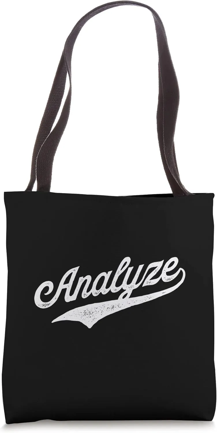 Analyze Tote Bag