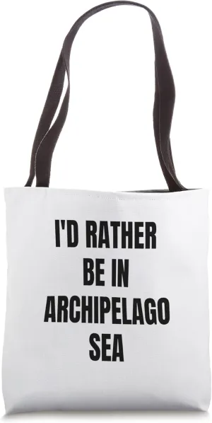Archipelago Sea Tote Bag