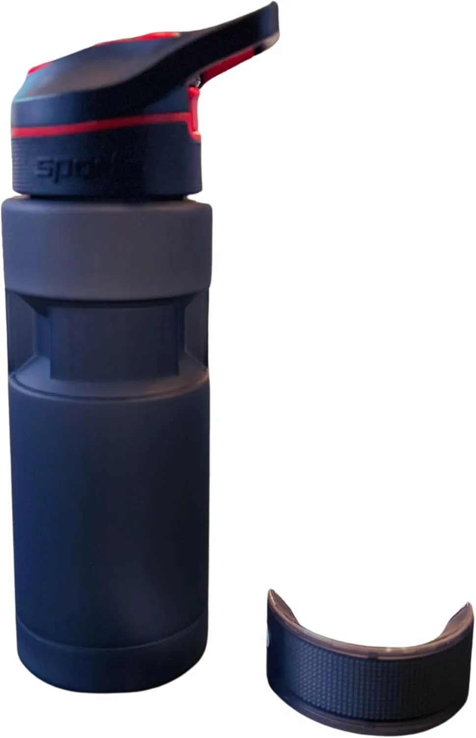 ARCTIC GLOW Customizable LED Screen Water Bottle 27 oz | BPA Free | Locking Straw | Bluetooth | Fun for Kids, Parties, Birthdays, Camping/Hikes, Corporate Events, Sports (Black w/Red LED letters)