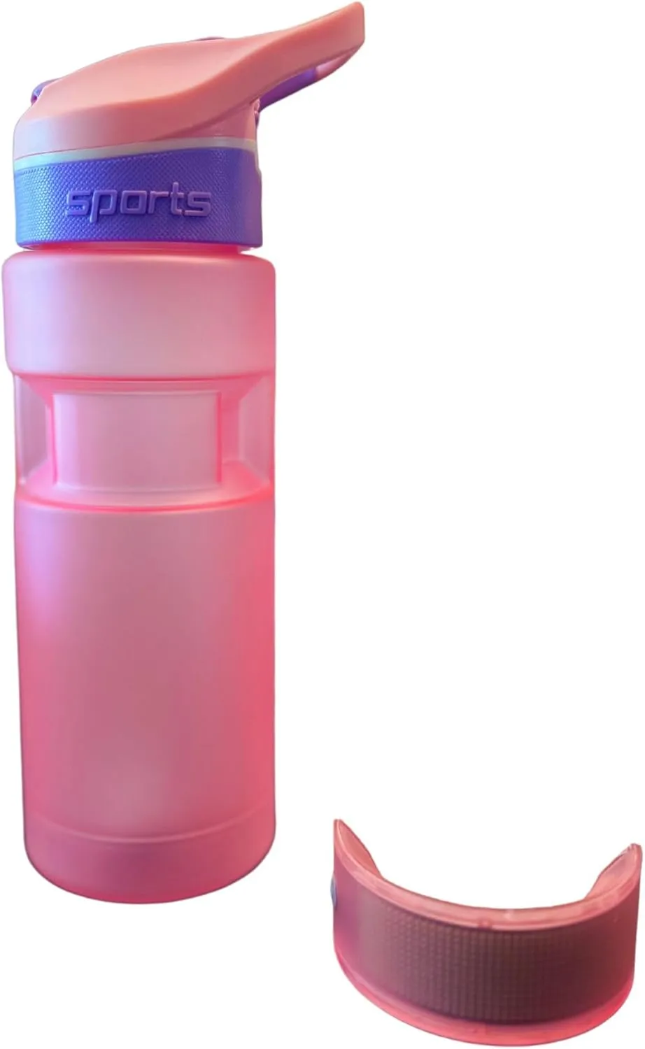 ARCTIC GLOW Customizable LED Screen Water Bottle 27 oz | BPA Free | Locking Straw | Bluetooth | Fun for Kids, Parties, Birthdays, Camping/Hikes, Corporate Events, Sports (Pink w/White LED letters)