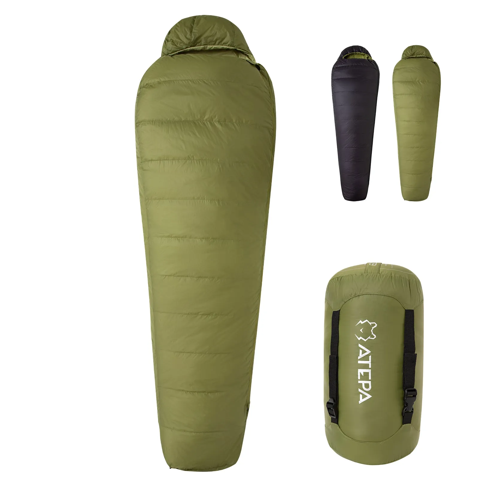 ATEPA ELEMENTS 450 Down Mummy Sleeping Bag