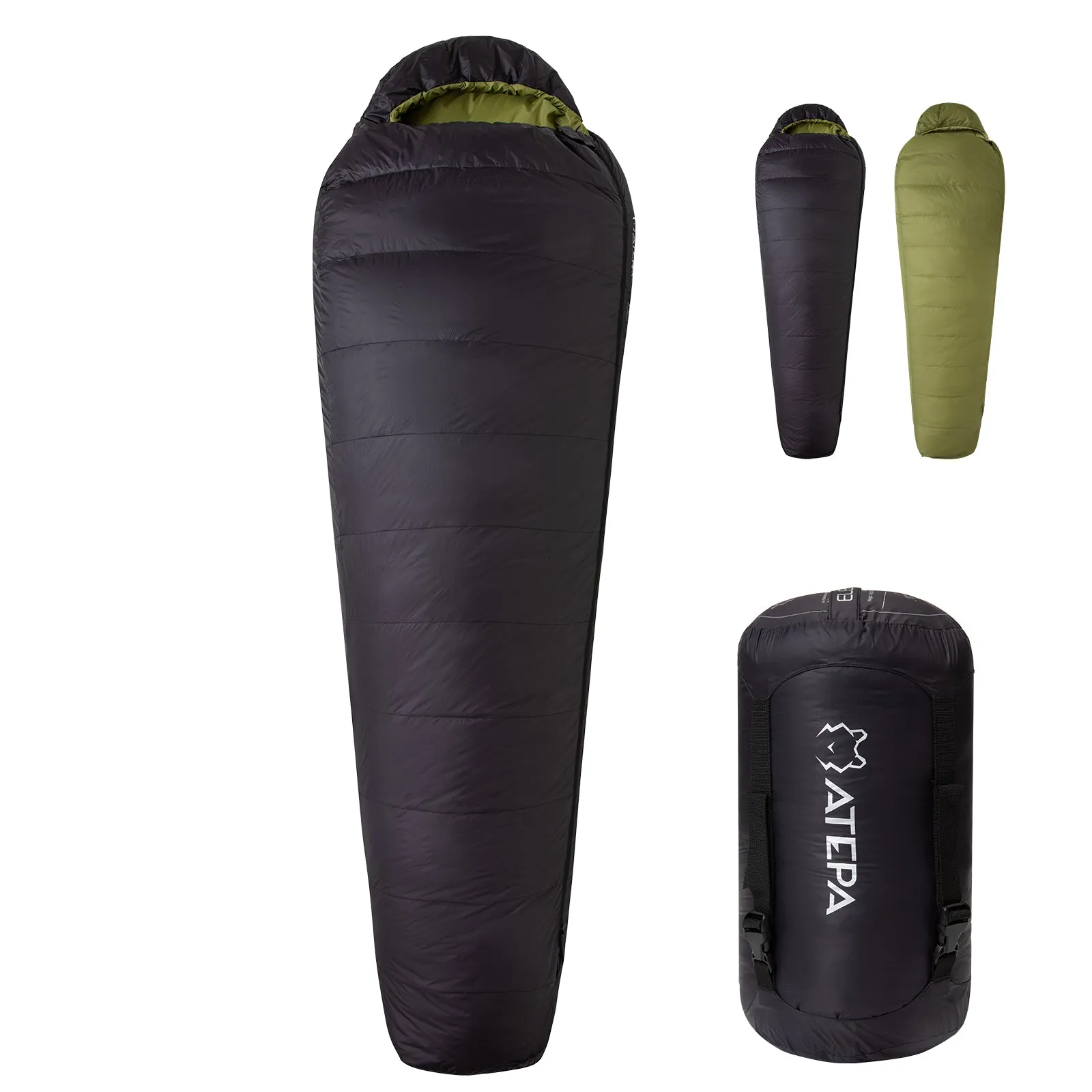 ATEPA ELEMENTS 450 Down Mummy Sleeping Bag