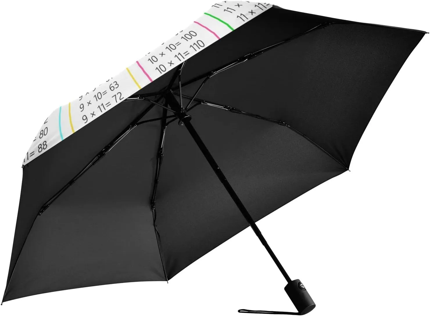 Automatic Lightweight Folding Umbrella, Auto Open/Close Portable Sun Travel Parasol, Compact Anti-UV Strong Rain Umbrella