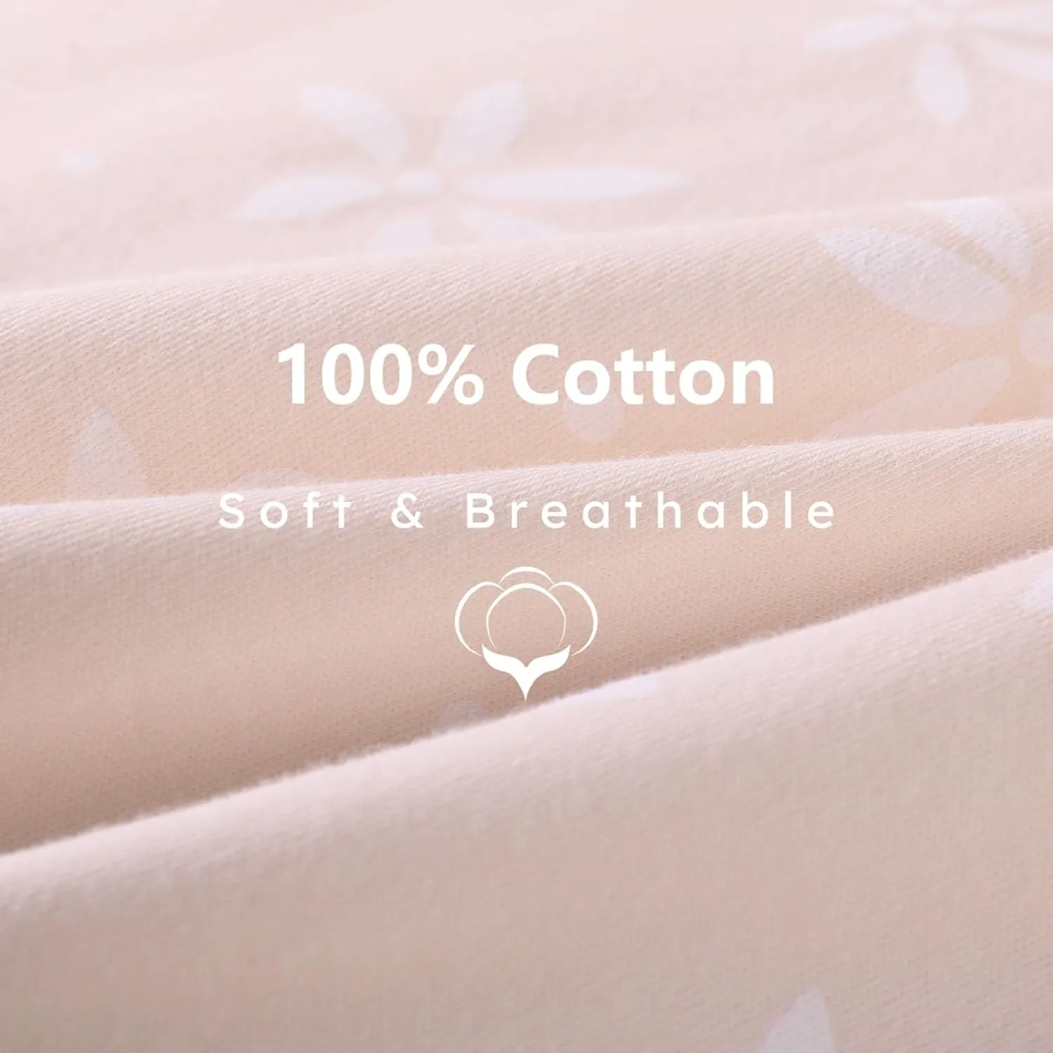Baby Sleep Sack 18-24 Months, 100% Cotton Sleeping Sack for Newborn and Infant, 3 Pack Baby Wearable Blanket, 0.5 Tog Lightweight Double Zipper Sleep Bag Pink