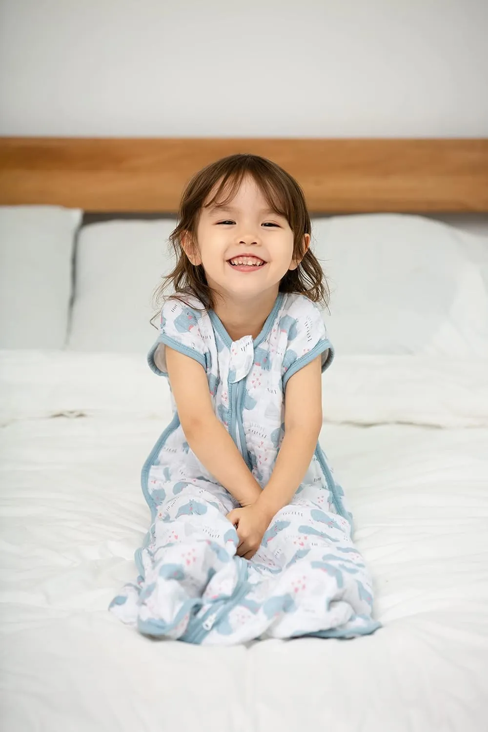 Baby Sleep Sack 2-4 T Boys & Girls Wearable Blanket 100% Organic Cotton 0.5 TOG Toddler Sleeping Sack 2- Way Zipper X-Large