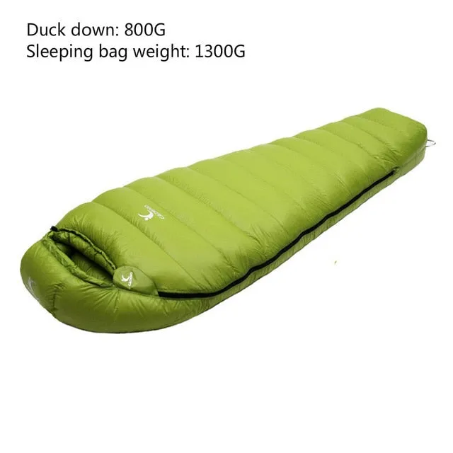 Bag Duck Adult Sleeping Autumn Sleeping White Global delivery Hiking Down Great deal Camping Mummy Bag Ultralight Type Climbing Winter Travel Outdoor