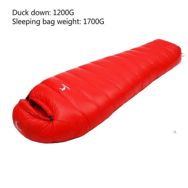 Bag Duck Adult Sleeping Autumn Sleeping White Global delivery Hiking Down Great deal Camping Mummy Bag Ultralight Type Climbing Winter Travel Outdoor