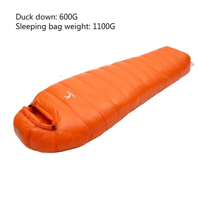 Bag Duck Adult Sleeping Autumn Sleeping White Global delivery Hiking Down Great deal Camping Mummy Bag Ultralight Type Climbing Winter Travel Outdoor