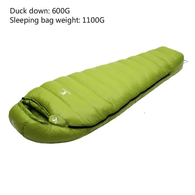 Bag Duck Adult Sleeping Autumn Sleeping White Global delivery Hiking Down Great deal Camping Mummy Bag Ultralight Type Climbing Winter Travel Outdoor