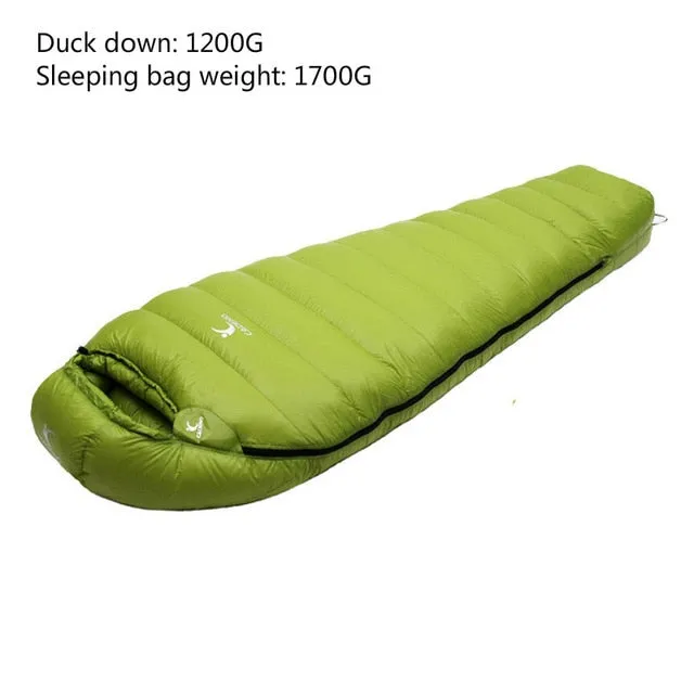 Bag Duck Adult Sleeping Autumn Sleeping White Global delivery Hiking Down Great deal Camping Mummy Bag Ultralight Type Climbing Winter Travel Outdoor