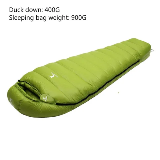 Bag Duck Adult Sleeping Autumn Sleeping White Global delivery Hiking Down Great deal Camping Mummy Bag Ultralight Type Climbing Winter Travel Outdoor