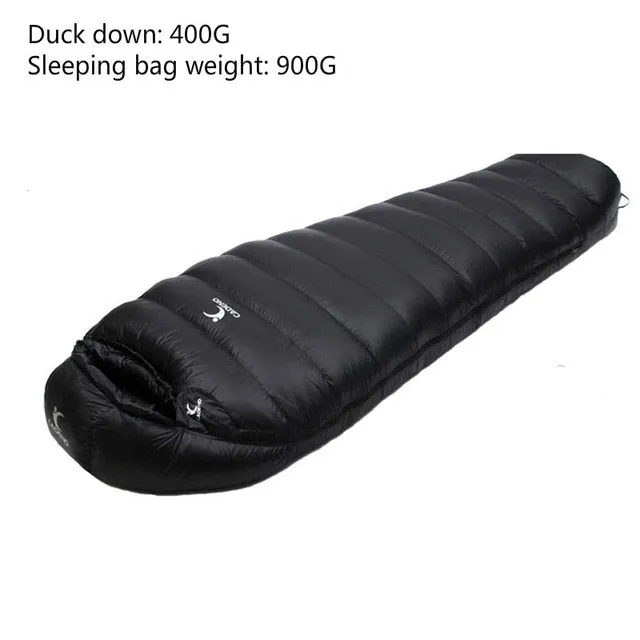 Bag Duck Adult Sleeping Autumn Sleeping White Global delivery Hiking Down Great deal Camping Mummy Bag Ultralight Type Climbing Winter Travel Outdoor