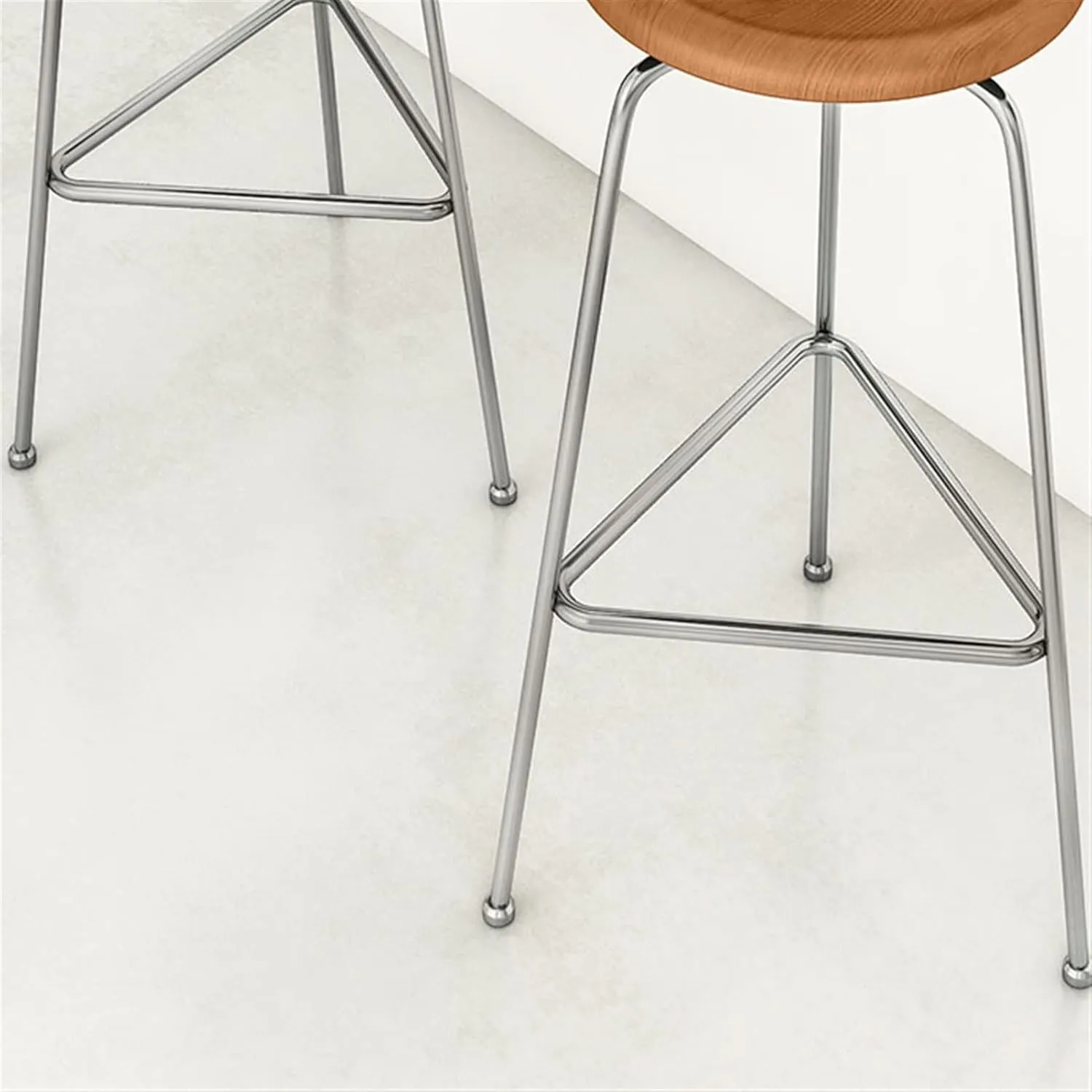 Bar Chairs Bar Chair Modern Thickened Metal Bar Stool Home Restaurant Kitchen Decoration Bar Stool Cafe Decoration Bar Stool Bar Stools with Back(C)