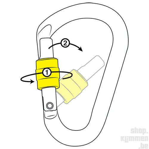 Be Lock Screw, HMS carabiner