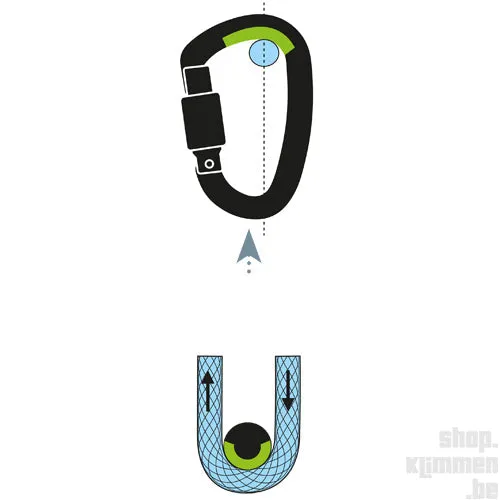Be One Screw - fuchsia, locking carabiner