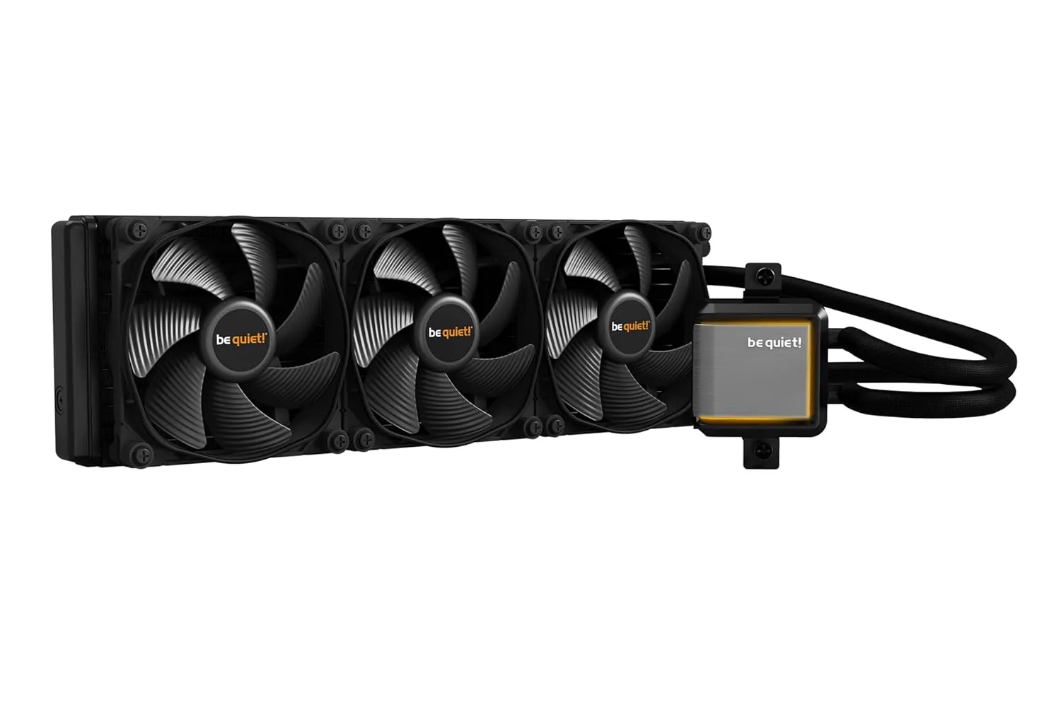 be quiet! Silent Loop 2 360mm CPU Liquid Cooler for Heavily Overclocked Systems, 2X Silent Wings 3 PWM high-Speed Fans, dampened and Adjustable Pump, 6-Pole Motor, 3-Chamber Pump, ARGB LEDs