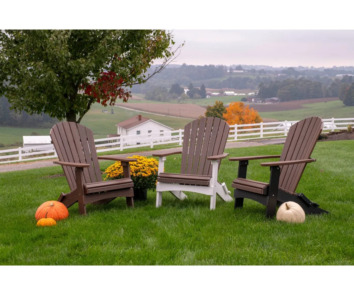 Berlin Gardens Comfo Back Folding Adirondack Chair