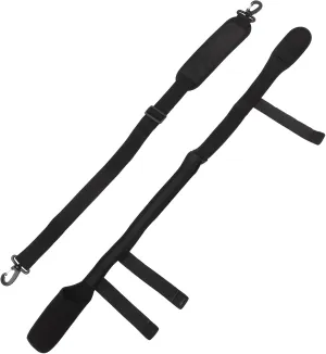BESPORTBLE Fishing Rod Shoulder Strap Fishing Rod Carrier Fishing Pole Holder Belt Adjustable Length 90cm-120cm Fishing Rod