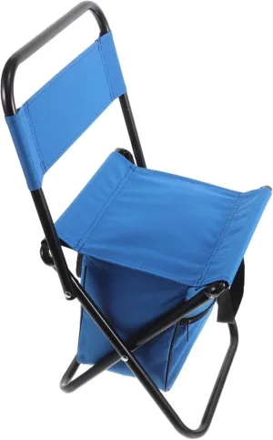 BESPORTBLE Folding Outdoor Chair with Supportive Backrest Lightweight and Portable Camping Stool for Fishing Hiking and Beach Outings Durable and Oxford Easy to Fold and Transport