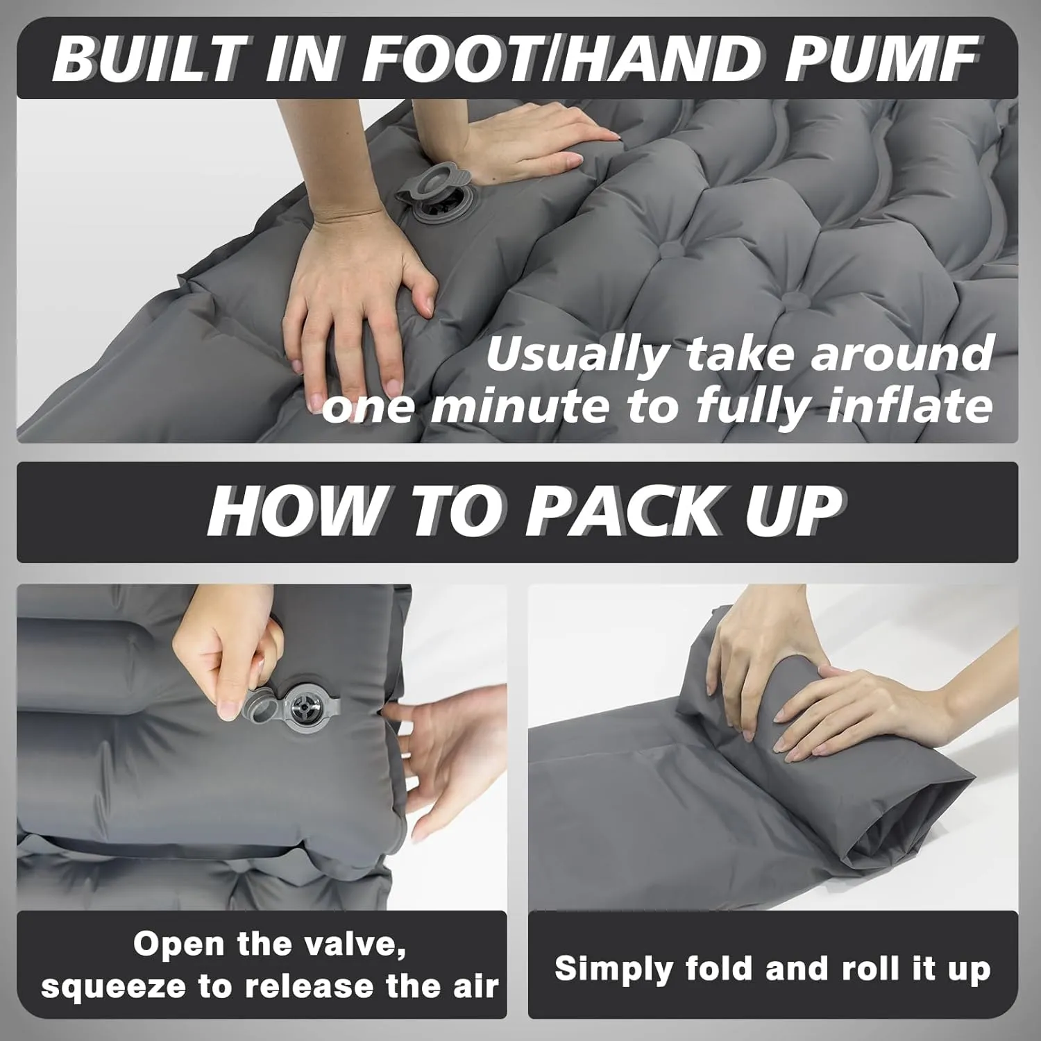BestEvMod Truck Bed Air Mattress Camping Compatible with Cybertruck 2025 2024 Accessories Pickup Custom Fit with Built in Pump & Carry Bag Bed Back Seat Air Mattress Travel Vacation Camping