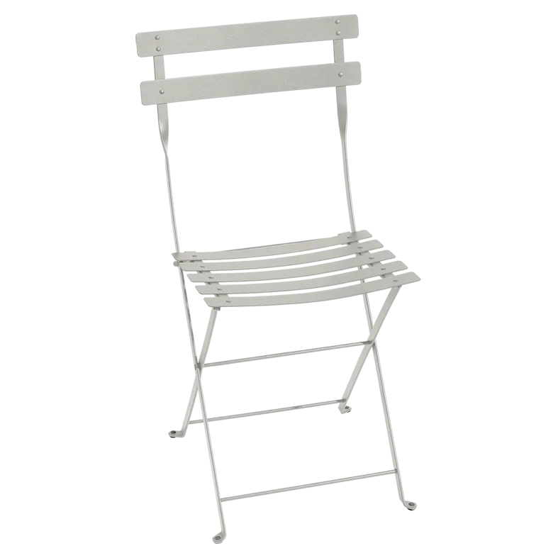 Bistro folding chair clay grey
