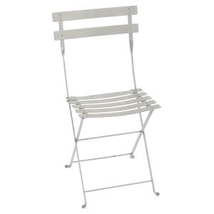 Bistro folding chair clay grey
