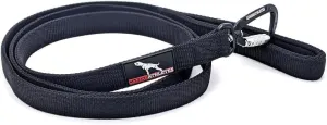 Black Elite-HD 6' Heavy Duty Dog Leash Durable Safe Strong Twist Lock Carabiner