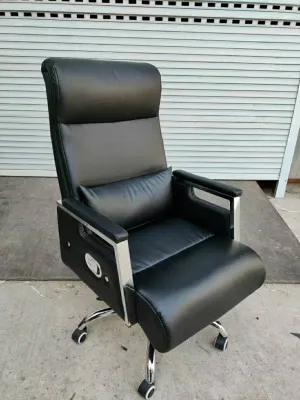 Black Executive CEO Recliner Office chair