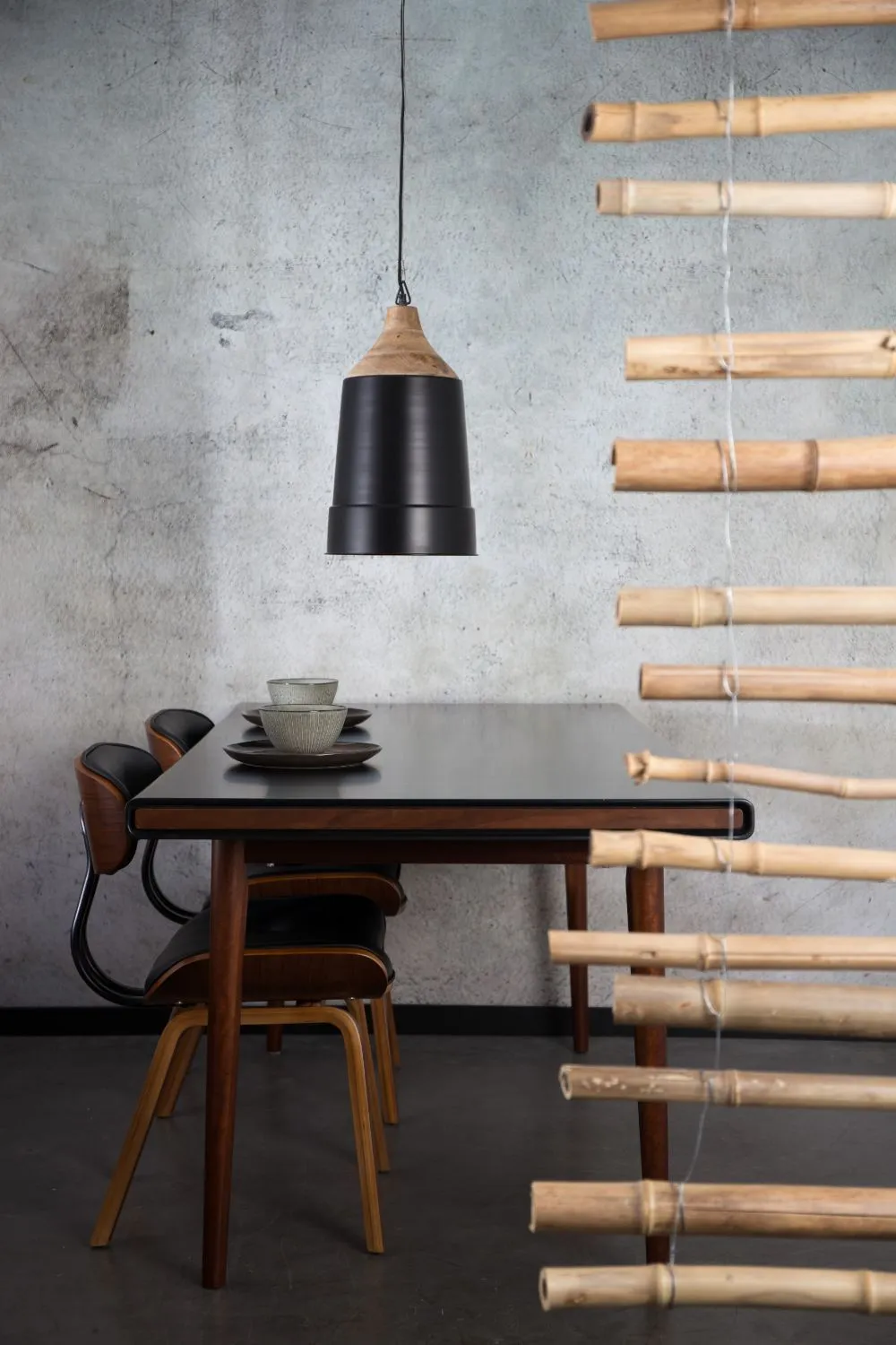 Brown Tufted Dining Chair | Dutchbone Blackwood