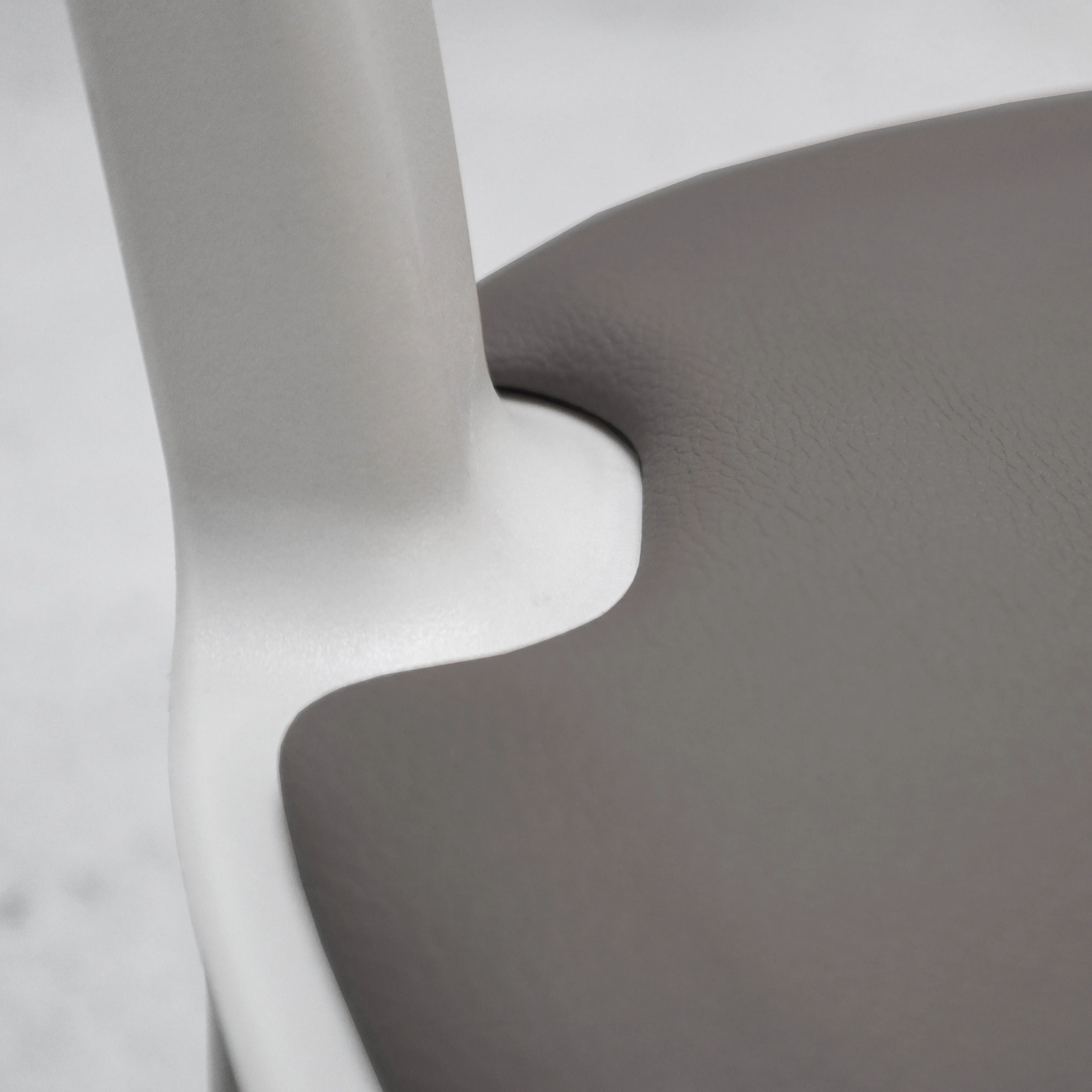 Cadrea Padded Dining Chair - Stone   Ironsand